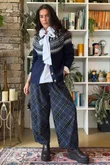 Ferguson Fair Isle Cardigan Navy